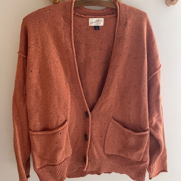 Universal Thread tweed knit slouchy cardigan - Picture 1 of 5